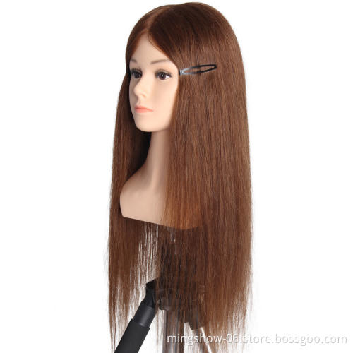 head dolls for hairdressers long human hair mannequin head hairstyles Female Mannequin Hairdressing Styling Training Head